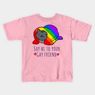 Lgbt pride gay Kids T-Shirt